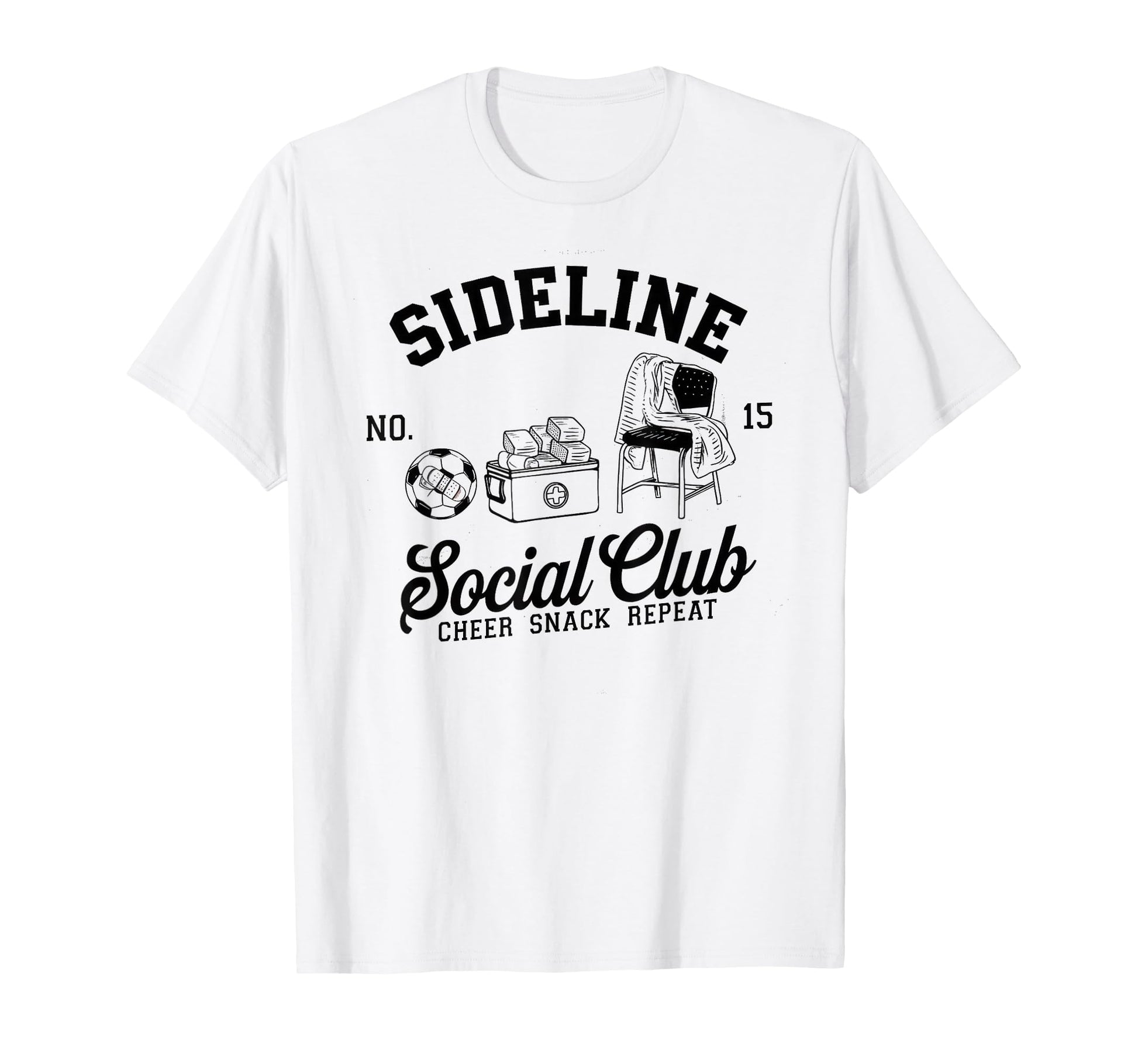 Sideline Social Club Soccer Mom T-Shirt - Casual Everyday Wear for Adults - T-Shirt, Sweatshirt, Hoodie
