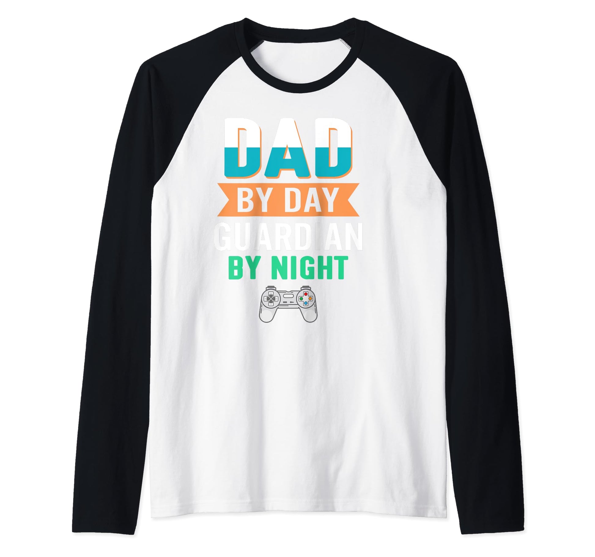 Dad Day Guardian Night Video Gamer Gift Hoodie - Trendy Graphic Unisex - T-Shirt, Sweatshirt, Hoodie