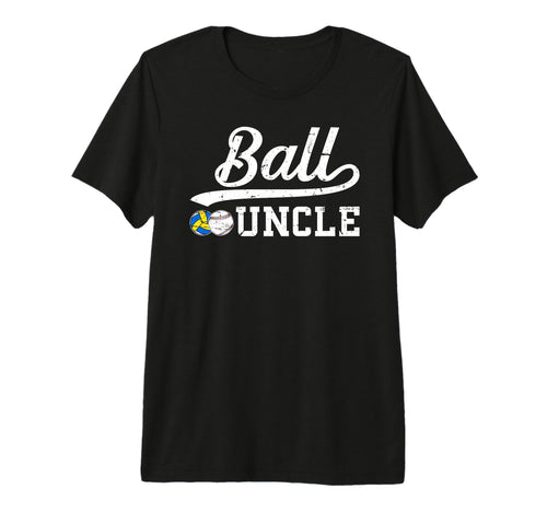 Mens Ball Uncle Proud Baseball T-Shirt - Novelty Apparel Men Women - T-Shirt, Sweatshirt, Hoodie