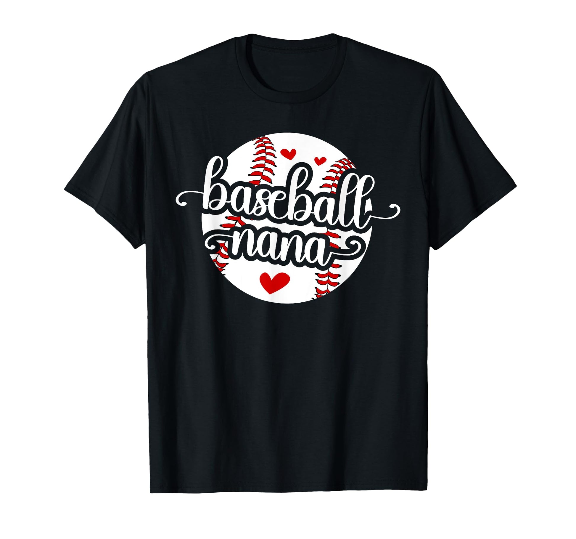 Baseball Nana Grandma Best Nana Baseball T-Shirt - Unique Graphic Unisex - T-Shirt, Sweatshirt, Hoodie