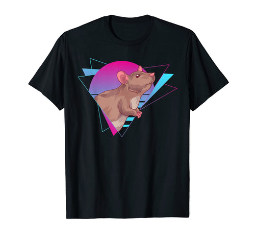 90S Vaporwave Aesthetic Rodent Pet T-Shirt - Casual Everyday Wear Unisex - T-Shirt, Sweatshirt, Hoodie