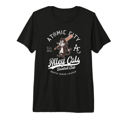 Atomic City Alley Cats Minor League T-Shirt - Minimalist Print Unisex - T-Shirt, Sweatshirt, Hoodie