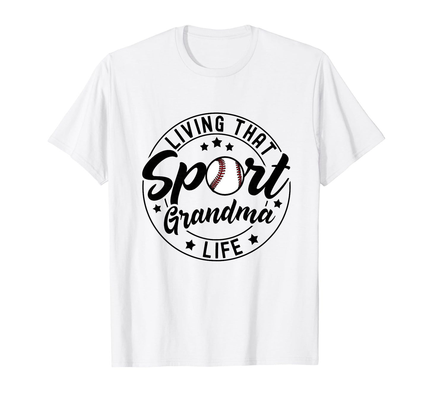 Living That Sport Grandma Life T-Shirt - Minimalist Print Men Women - T-Shirt, Sweatshirt, Hoodie