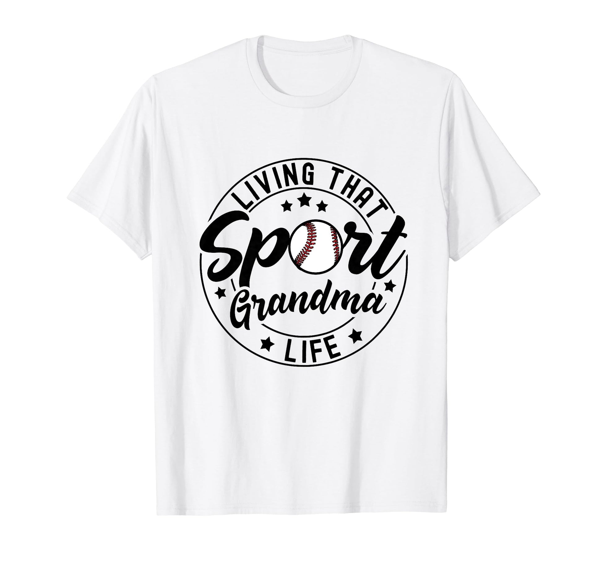 Living That Sport Grandma Life T-Shirt - Minimalist Print Men Women - T-Shirt, Sweatshirt, Hoodie