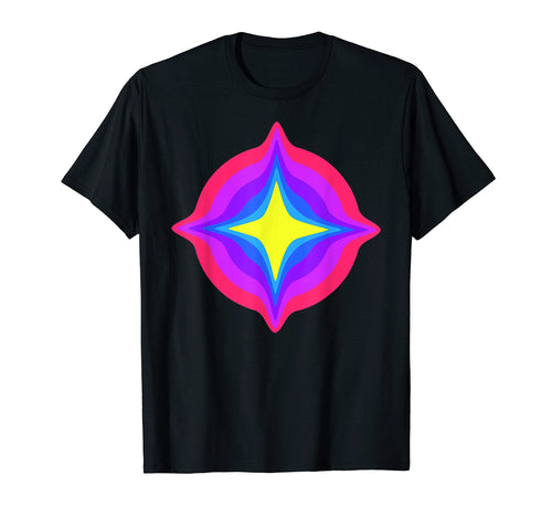 Drippy Star Yoga Trippy Glitch T-Shirt - Casual Everyday Wear for Adults - T-Shirt, Sweatshirt, Hoodie