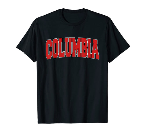 Columbia Tn Tennessee Varsity Usa Sports T-Shirt - Novelty Apparel Unisex - T-Shirt, Sweatshirt, Hoodie