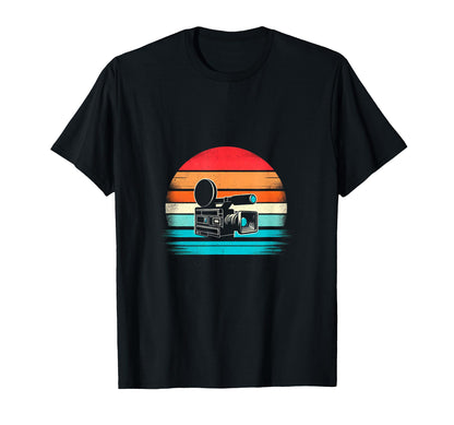 Camera Sunset Sweatshirt - Aesthetic Graphic Men Women - T-Shirt, Sweatshirt, Hoodie