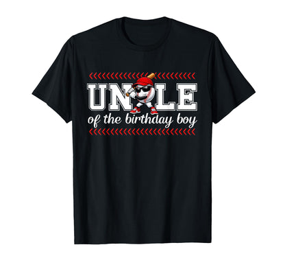 Uncle Birthday Baseball Sport T-Shirt - Aesthetic Graphic for Adults - T-Shirt, Sweatshirt, Hoodie