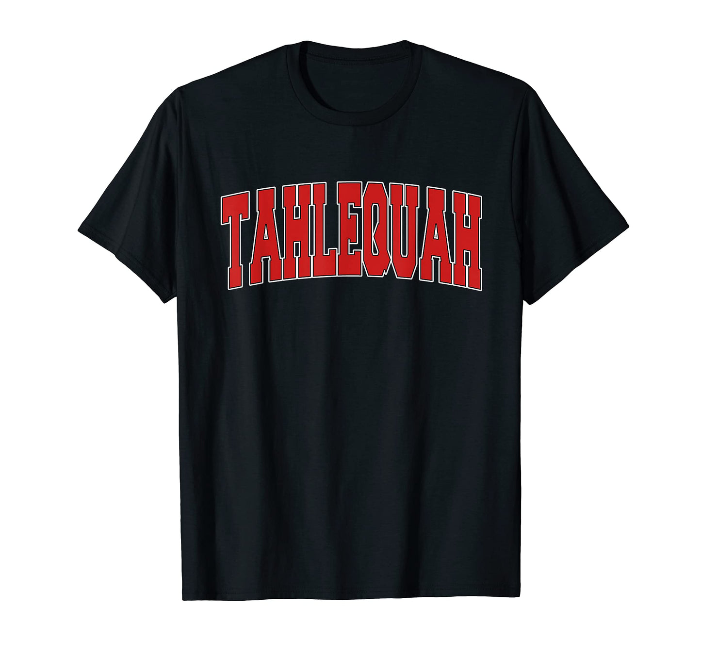 Tahlequah Ok Oklahoma Varsity Usa T-Shirt - Fun Novelty Design Men Women - T-Shirt, Sweatshirt, Hoodie