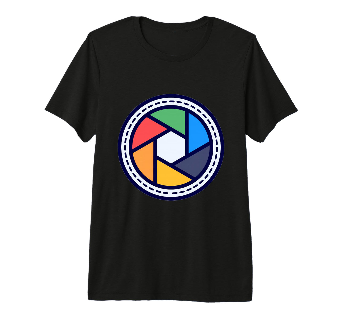 Photography Aperture Camera Lens T-Shirt - Aesthetic Graphic for Adults - T-Shirt, Sweatshirt, Hoodie