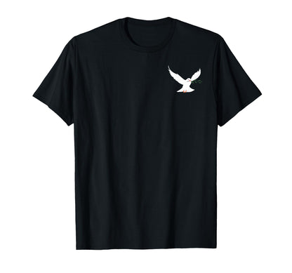 Peace Dove Branch Peace Love Peace Sign T-Shirt - Unique Graphic for Adults - T-Shirt, Sweatshirt, Hoodie