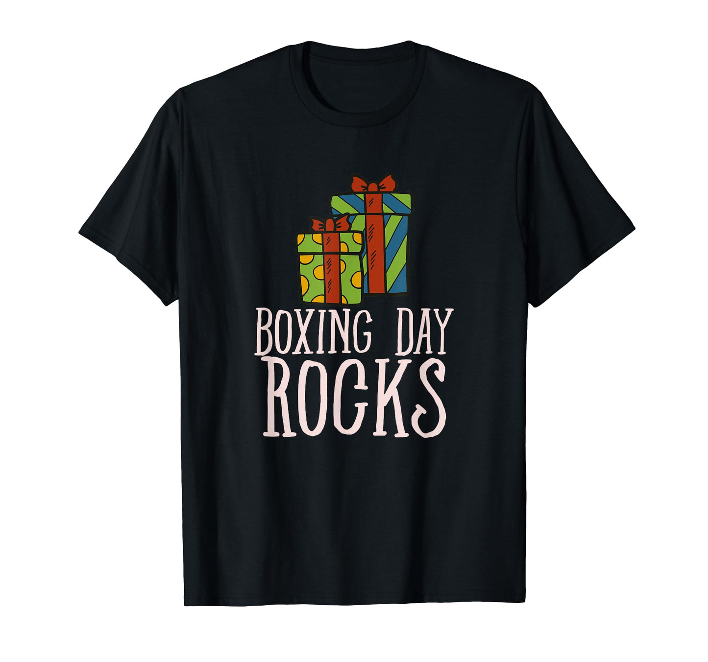 Boxing Day Rocks Box Shopping Holiday T-Shirt - Unique Graphic Unisex - T-Shirt, Sweatshirt, Hoodie