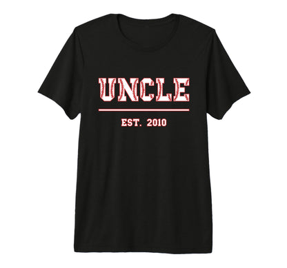 Uncle Est 2010 Sports Established Uncle Tri T-Shirt - Graphic Print Unisex - T-Shirt, Sweatshirt, Hoodie