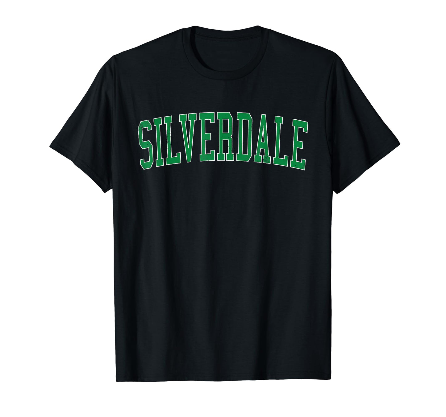 Silverdale Wa Distressed Green T-Shirt - Streetwear Style for Adults - T-Shirt, Sweatshirt, Hoodie