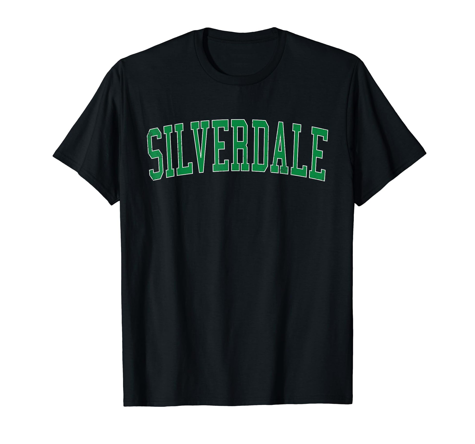 Silverdale Wa Distressed Green T-Shirt - Streetwear Style for Adults - T-Shirt, Sweatshirt, Hoodie