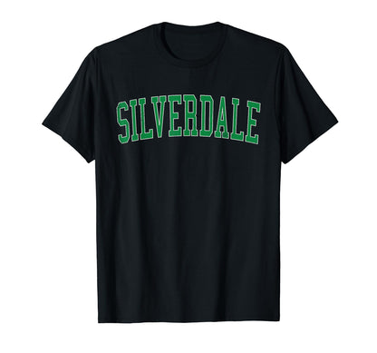 Silverdale Wa Distressed Green T-Shirt - Streetwear Style for Adults - T-Shirt, Sweatshirt, Hoodie