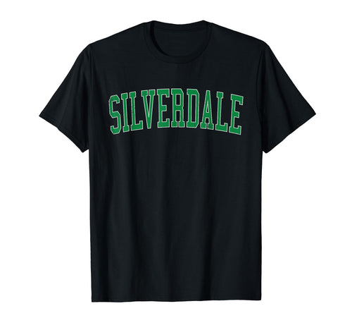 Silverdale Wa Distressed Green T-Shirt - Streetwear Style for Adults - T-Shirt, Sweatshirt, Hoodie