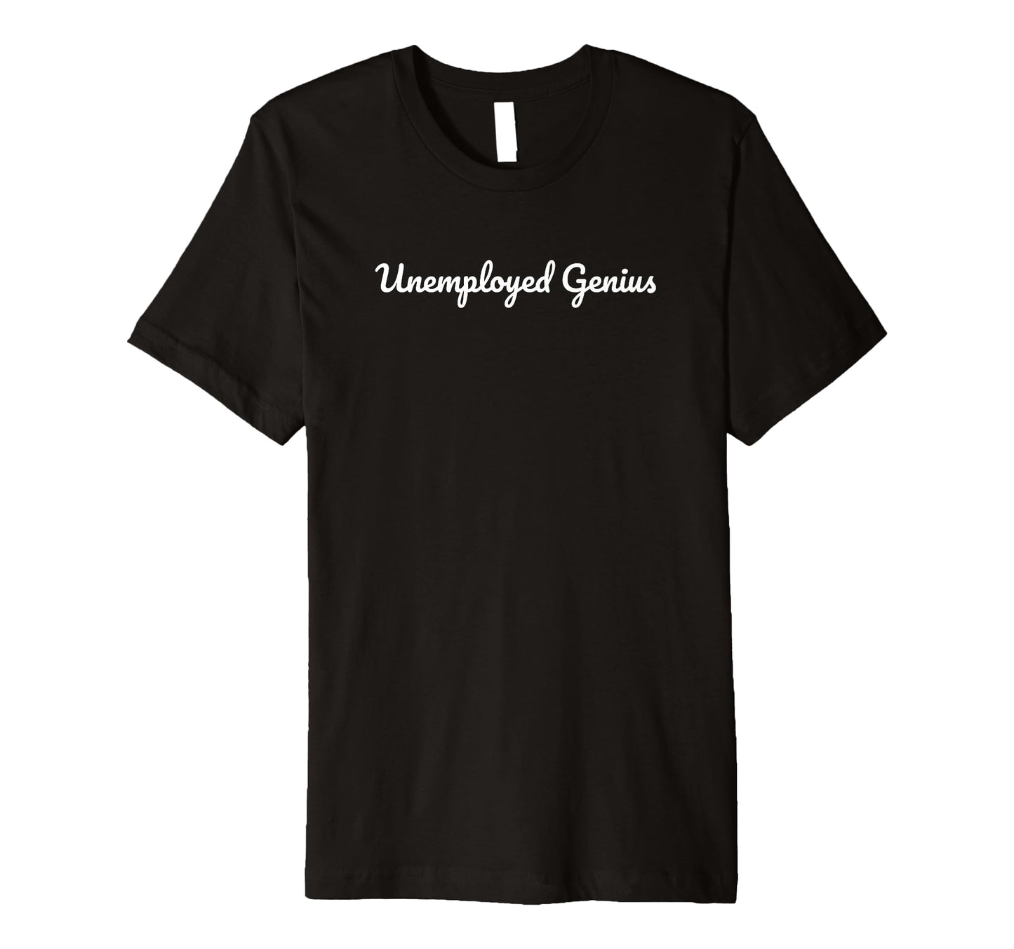 Unemployed Genius Funny Y2K Aesthetic T-Shirt - Unique Graphic for Adults - T-Shirt, Sweatshirt, Hoodie