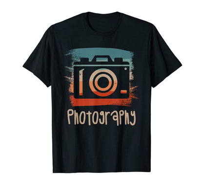 Photography Camera Photographer T-Shirt - Novelty Apparel Unisex - T-Shirt, Sweatshirt, Hoodie