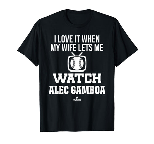 My Wife Lets Me Watch Alec Gamboa T-Shirt - Unique Graphic Men Women - T-Shirt, Sweatshirt, Hoodie