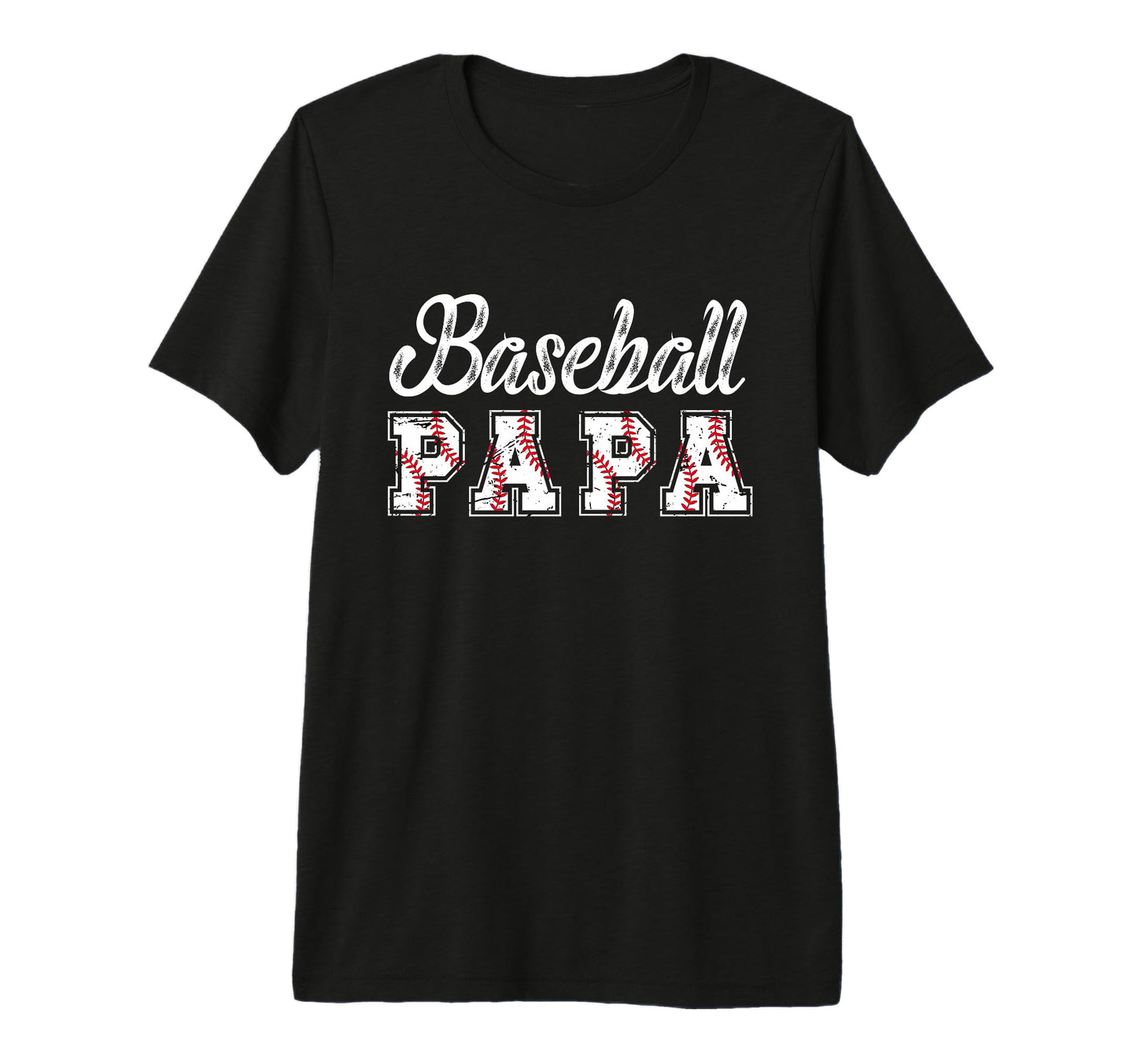 Mens Baseball Papa Baseball Player Papa T-Shirt - Trendy Graphic Men Women - T-Shirt, Sweatshirt, Hoodie