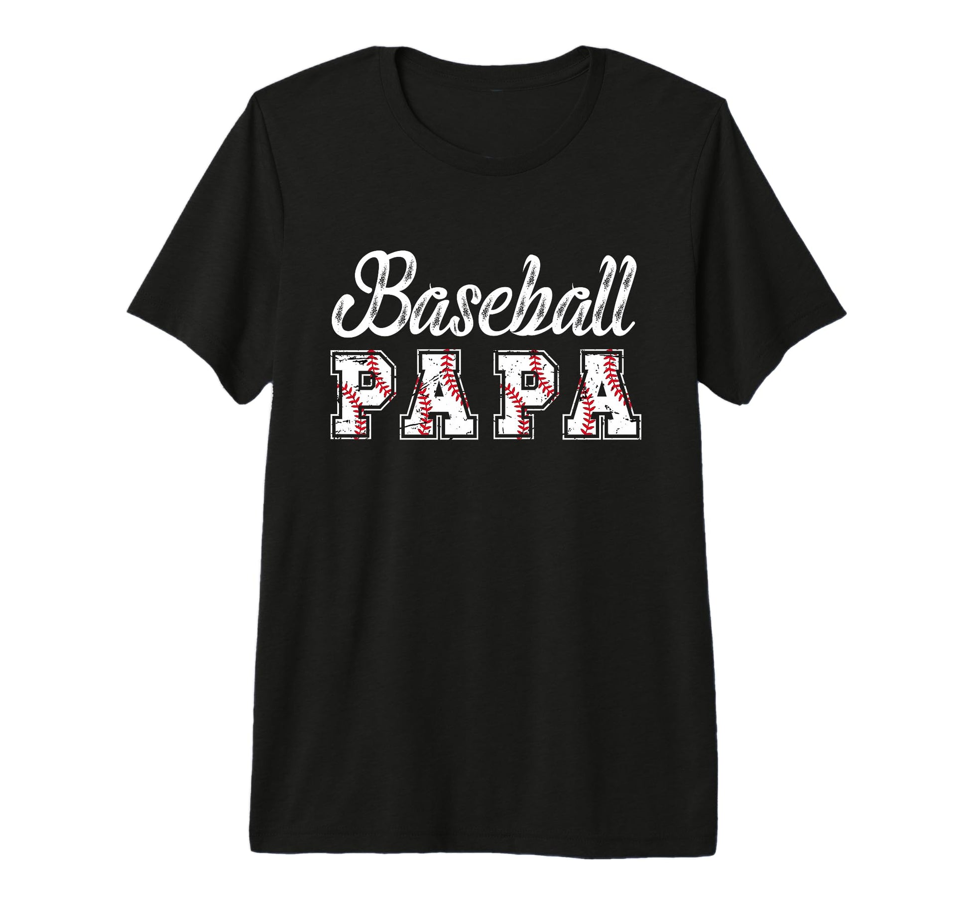 Mens Baseball Papa Baseball Player Papa T-Shirt - Trendy Graphic Men Women - T-Shirt, Sweatshirt, Hoodie