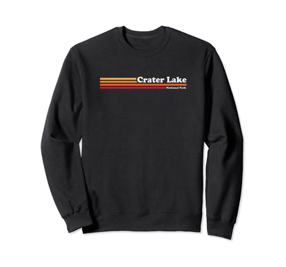 1980S Crater Lake National Park Sweatshirt - Graphic Print Unisex - T-Shirt, Sweatshirt, Hoodie
