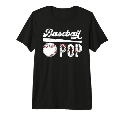 Mens Baseball Pop Grandpa Pop Baseball T-Shirt - Trendy Graphic Men Women - T-Shirt, Sweatshirt, Hoodie