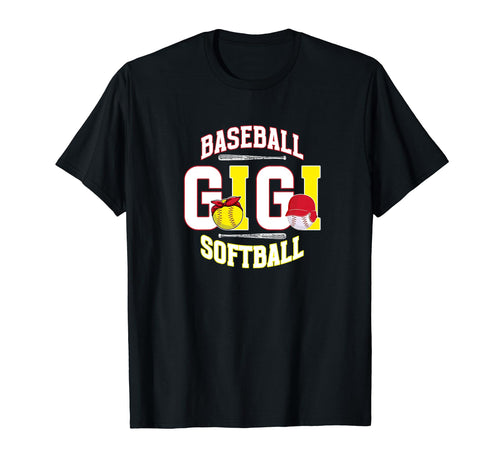 Baseball Softball Gigi Softball T-Shirt - Aesthetic Graphic for Adults - T-Shirt, Sweatshirt, Hoodie