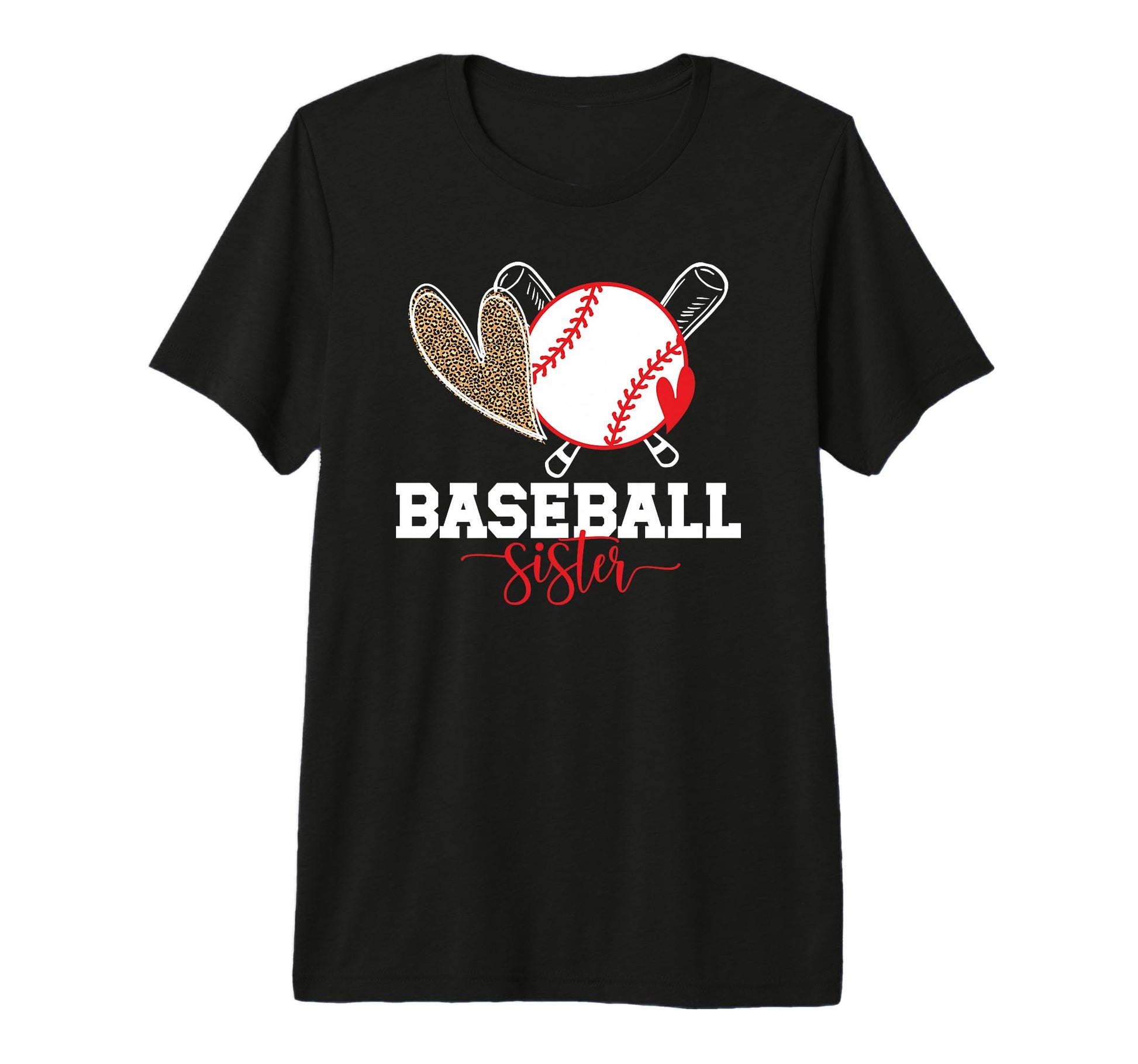 Baseball Sister Baseball Sis Baseball T-Shirt - Unique Graphic Men Women - T-Shirt, Sweatshirt, Hoodie