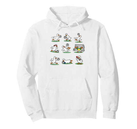 Soccer Player Game Day Vibes Silly Hoodie - Aesthetic Graphic for Adults - T-Shirt, Sweatshirt, Hoodie