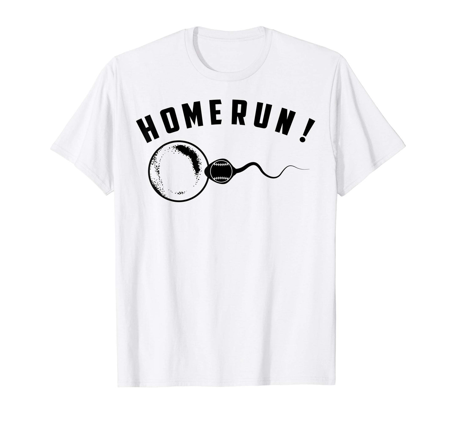 Homerun Father To Be Baseball T-Shirt - Aesthetic Graphic for Adults - T-Shirt, Sweatshirt, Hoodie