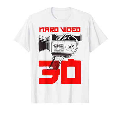Naro Video Since 1989 Camera T-Shirt - Fun Novelty Design for Adults - T-Shirt, Sweatshirt, Hoodie