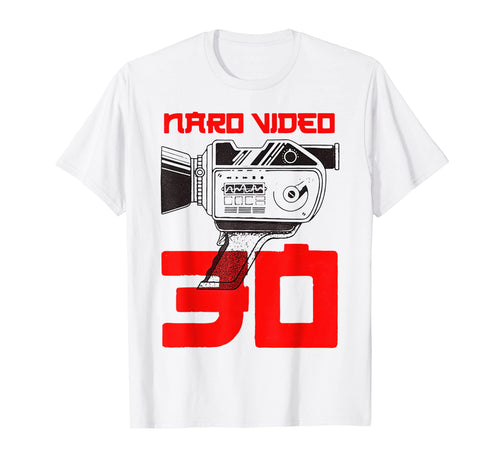Naro Video Since 1989 Camera T-Shirt - Fun Novelty Design for Adults - T-Shirt, Sweatshirt, Hoodie