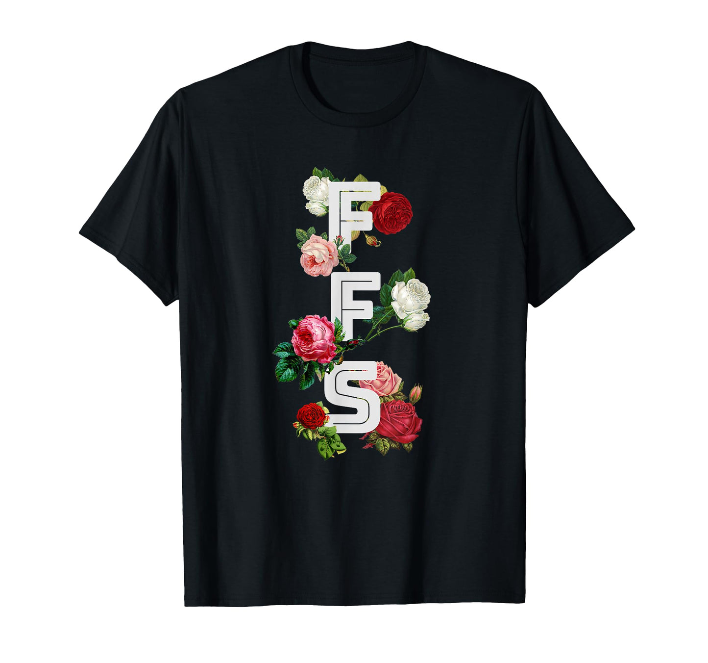 Ffs Floral 90S Emo Texting Meme T-Shirt - Minimalist Print Men Women - T-Shirt, Sweatshirt, Hoodie