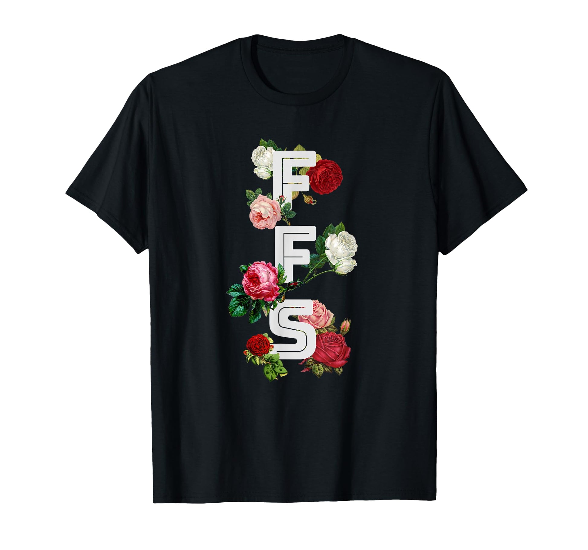 Ffs Floral 90S Emo Texting Meme T-Shirt - Minimalist Print Men Women - T-Shirt, Sweatshirt, Hoodie