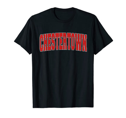 Chestertown Md Maryland Varsity Usa Sports T-Shirt - Trendy Graphic Unisex - T-Shirt, Sweatshirt, Hoodie