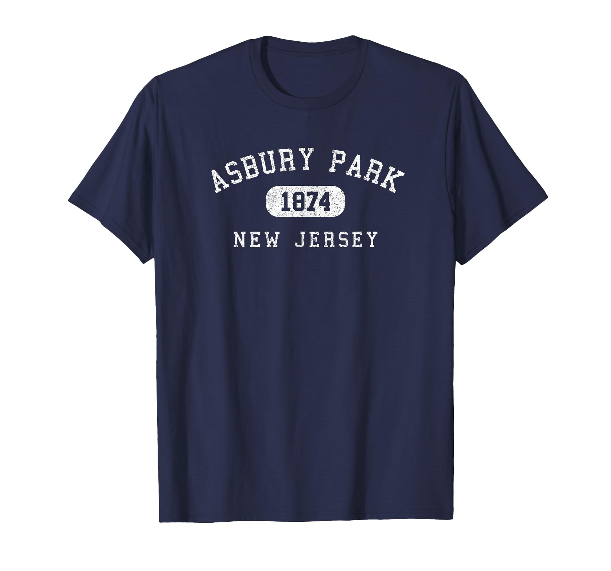 Asbury Park New Jersey Varsity T-Shirt - Fun Novelty Design Men Women - T-Shirt, Sweatshirt, Hoodie