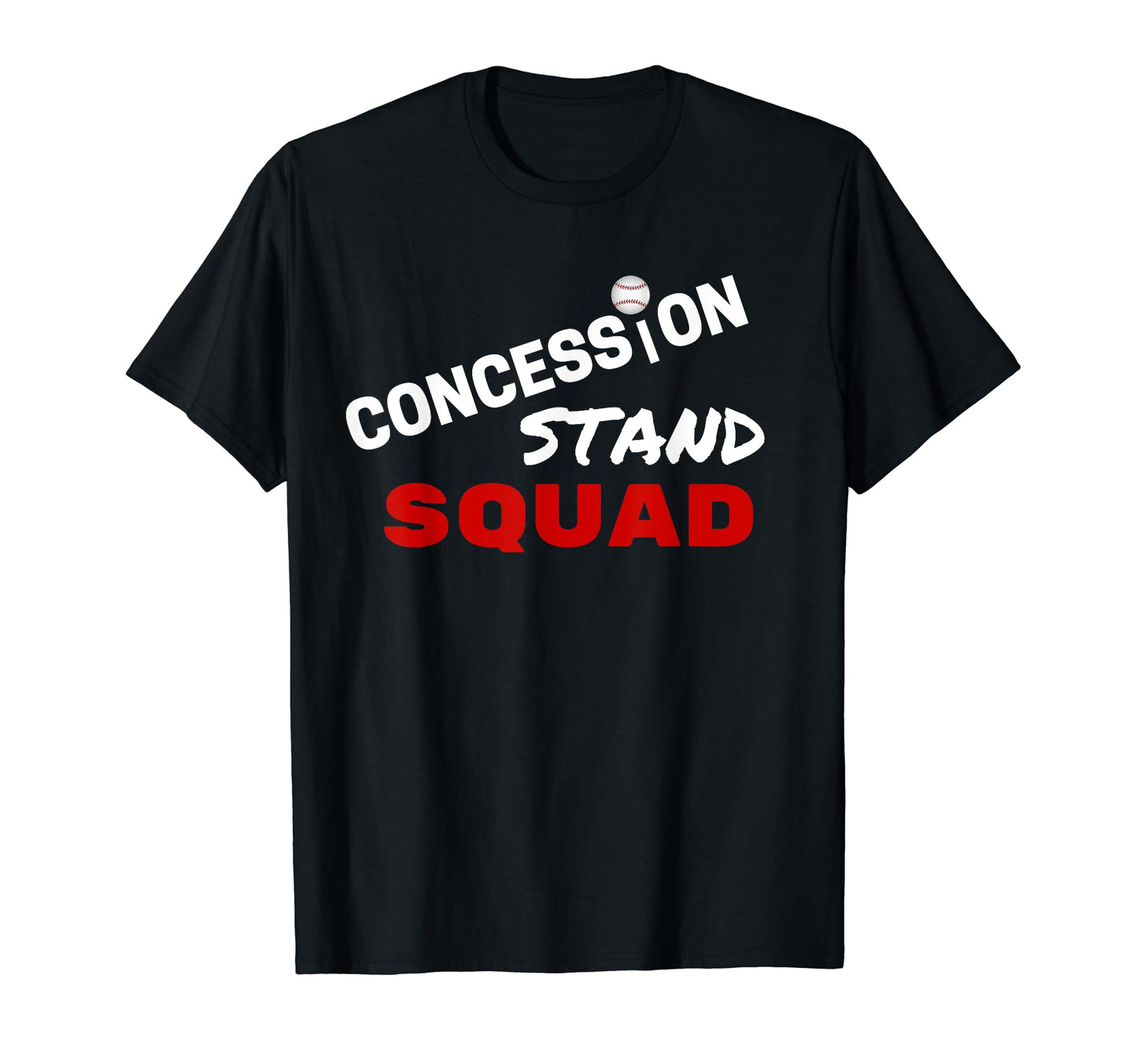 Concession Stand Squad Baseball T-Shirt - Minimalist Print for Adults - T-Shirt, Sweatshirt, Hoodie