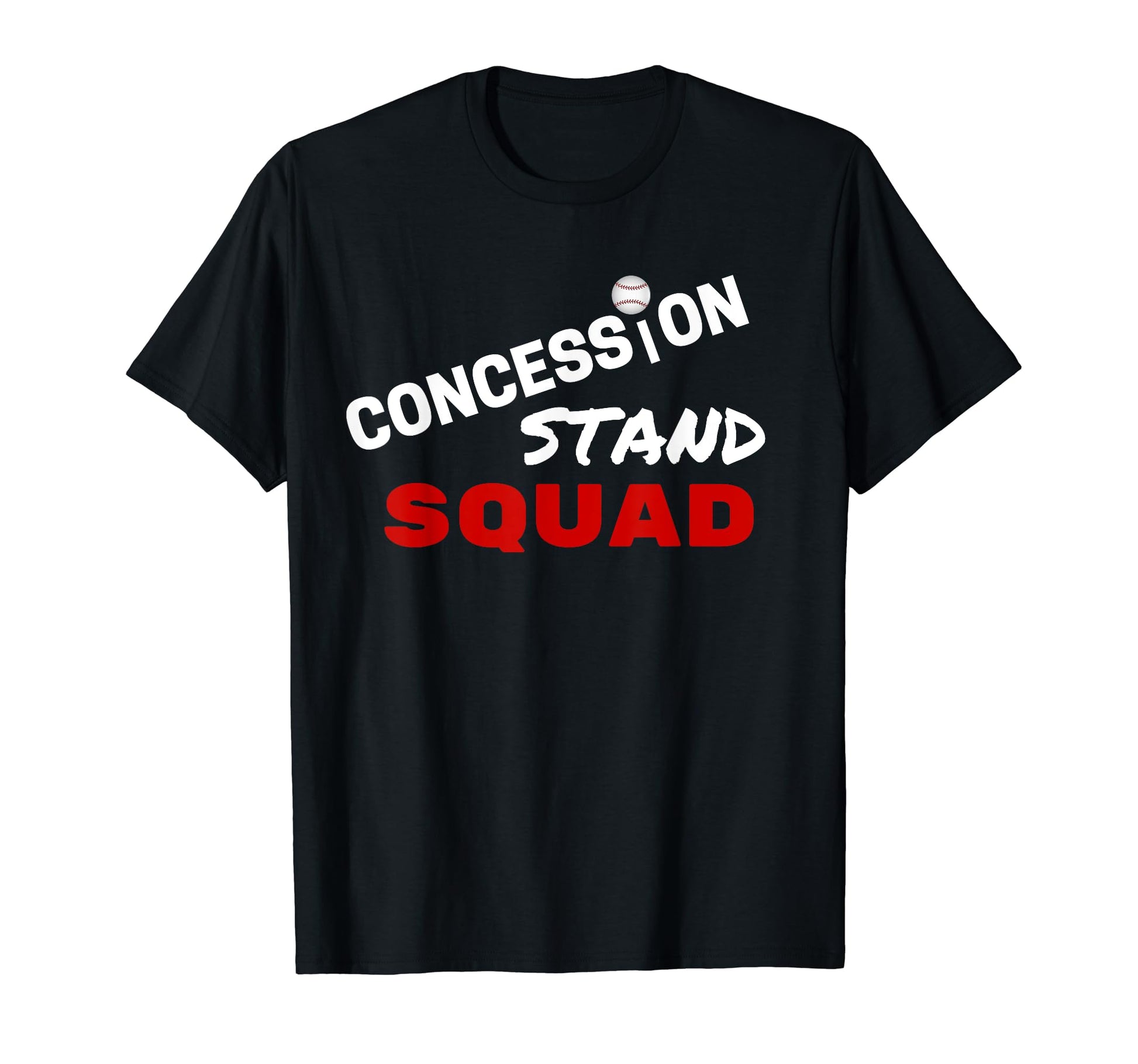 Concession Stand Squad Baseball T-Shirt - Minimalist Print for Adults - T-Shirt, Sweatshirt, Hoodie