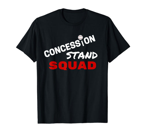 Concession Stand Squad Baseball T-Shirt - Minimalist Print for Adults - T-Shirt, Sweatshirt, Hoodie