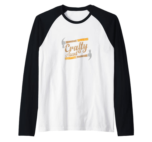 Crafty Aunt Diy Maker Crafting Handyman Sweatshirt - Unique Graphic Unisex - T-Shirt, Sweatshirt, Hoodie