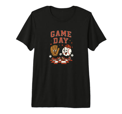 Game Day Baseball Buddy Mom Little T-Shirt - Novelty Apparel for Adults - T-Shirt, Sweatshirt, Hoodie