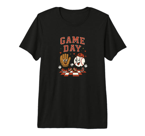 Game Day Baseball Buddy Mom Little T-Shirt - Novelty Apparel for Adults - T-Shirt, Sweatshirt, Hoodie