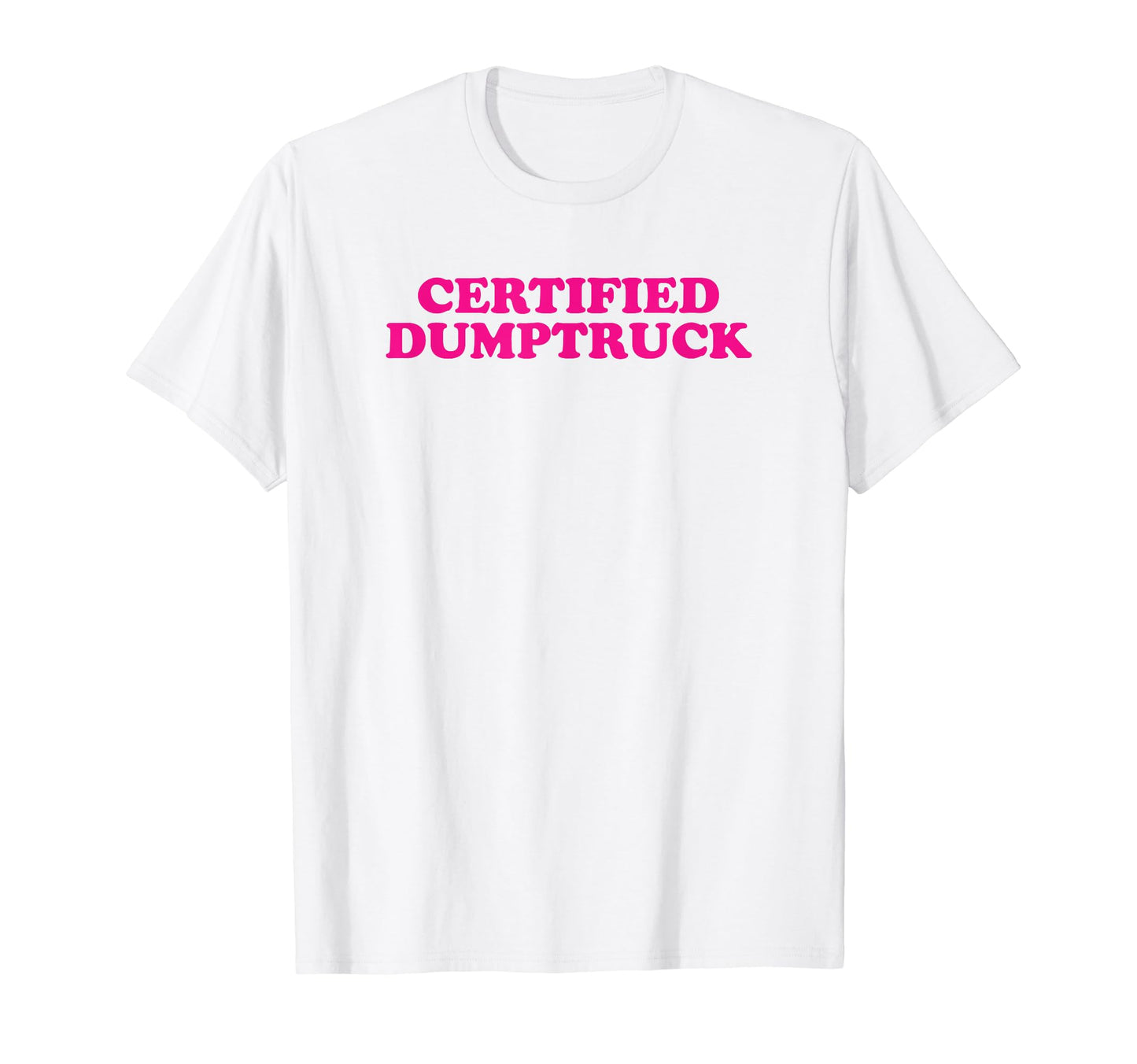 Certified Dumptruck Funny Y2K T-Shirt - Aesthetic Graphic for Adults - T-Shirt, Sweatshirt, Hoodie