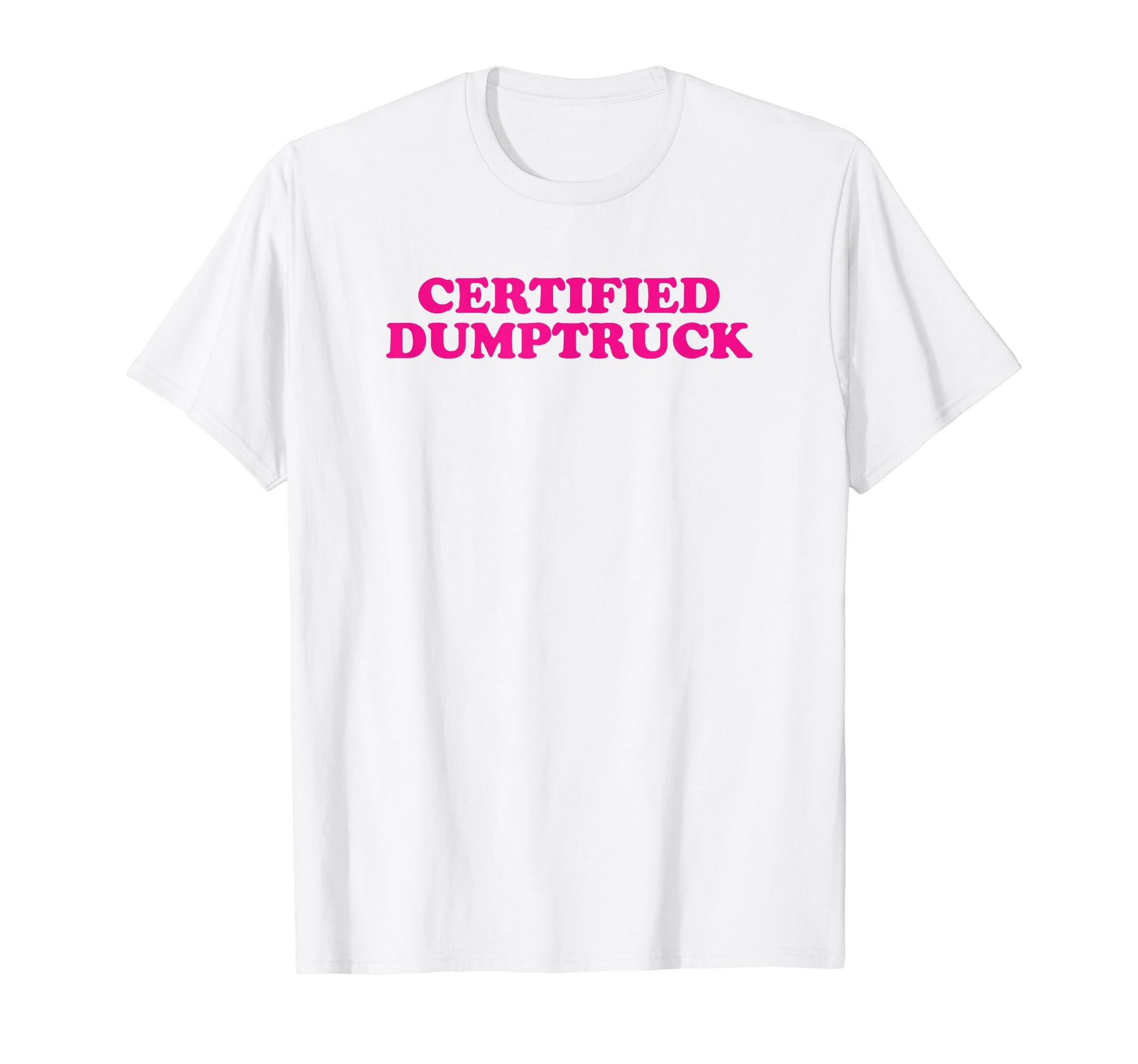 Certified Dumptruck Funny Y2K T-Shirt - Aesthetic Graphic for Adults - T-Shirt, Sweatshirt, Hoodie