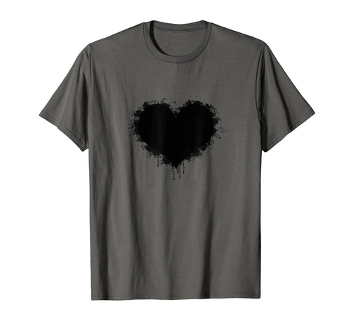 Trendy Ink Splash Heart K Pop 90S Rock T-Shirt - Fun Novelty Design Unisex - T-Shirt, Sweatshirt, Hoodie