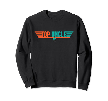 Uncle Worlds Best Uncle 80S 1980S Sweatshirt - Graphic Print Men Women - T-Shirt, Sweatshirt, Hoodie