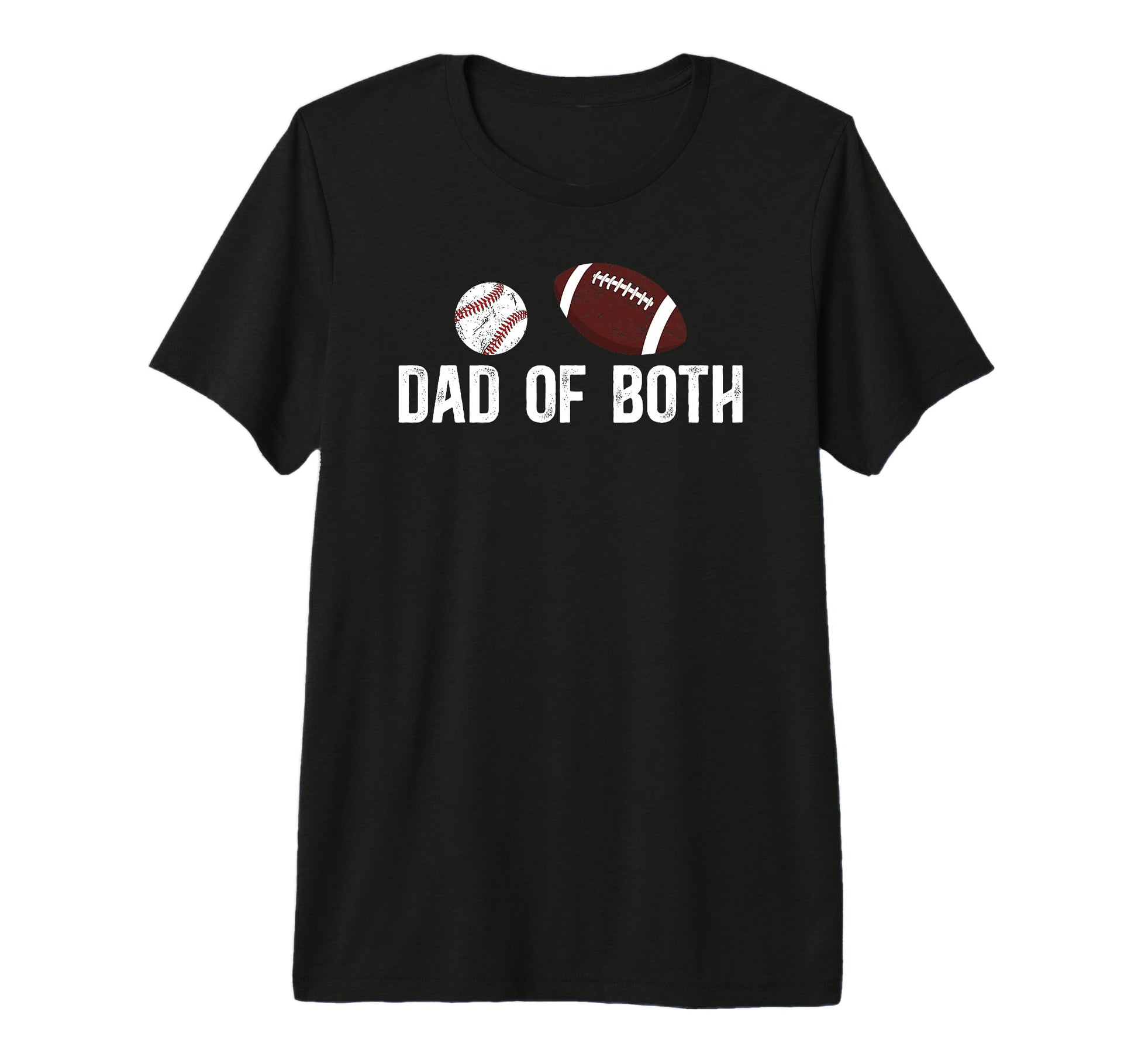 Mens Dad Both Proud Football T-Shirt - Streetwear Style for Adults - T-Shirt, Sweatshirt, Hoodie