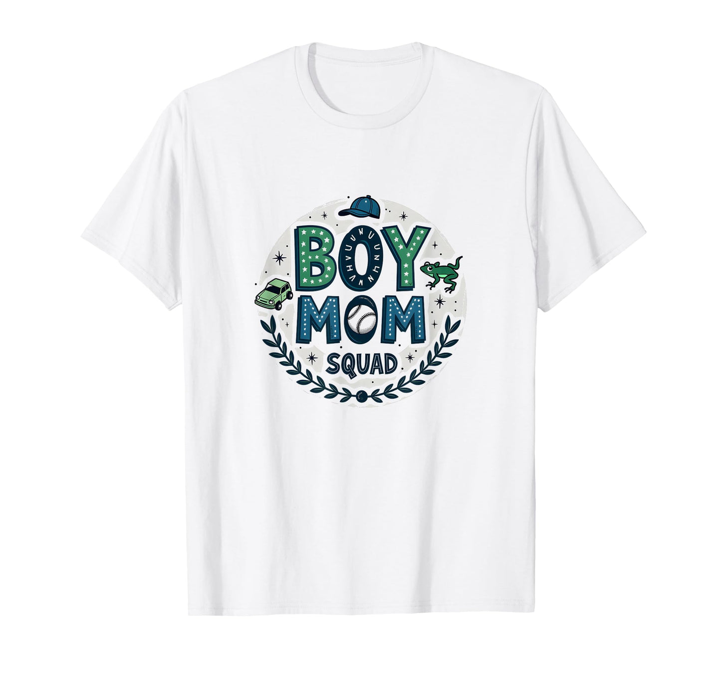 Mom Squad Proud Mama Baseball Cap Frog T-Shirt - Novelty Apparel Unisex - T-Shirt, Sweatshirt, Hoodie